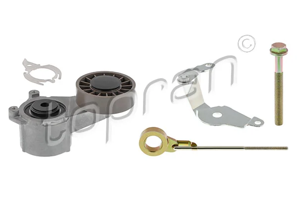 Tendeur de courroie, courroie trapézoïdale à nervures TOPRAN 400 138