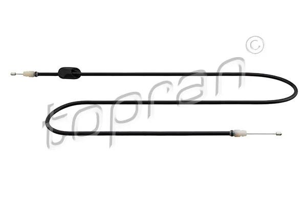 Tirette à câble, frein de stationnement TOPRAN 631 754