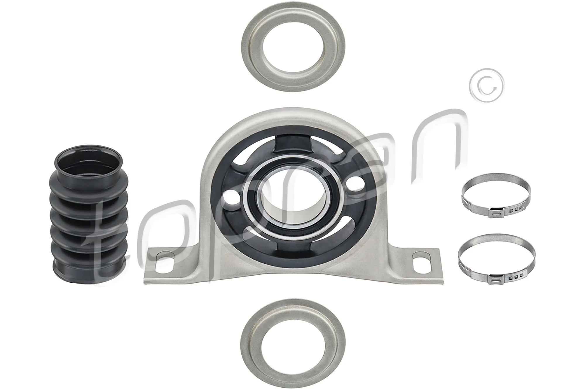 Suspension, arbre de cardan TOPRAN 115 506