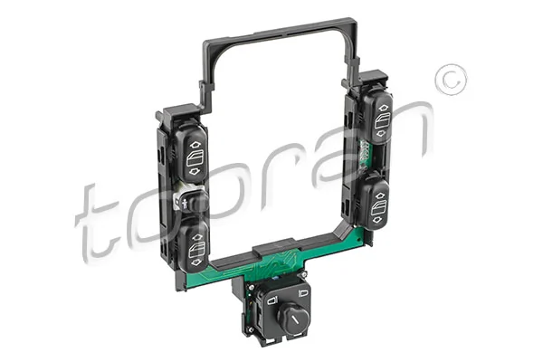 Interrupteur, lève-vitre TOPRAN 409 619