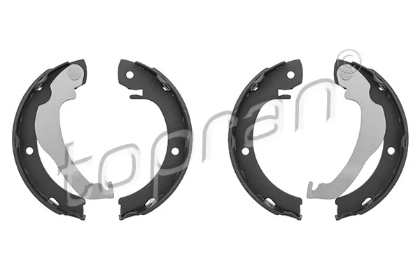 Jeu de mâchoires de frein, frein de stationnement TOPRAN 633 906