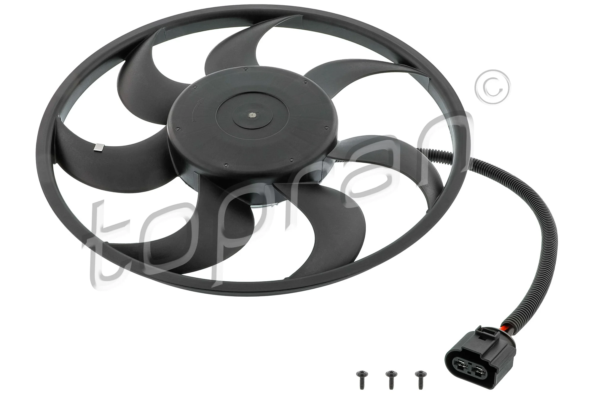 Ventilateur, refroidissement du moteur