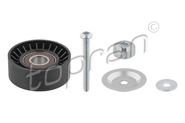 Poulie renvoi/transmission, courroie trapézoïdale à nervures TOPRAN 305 404