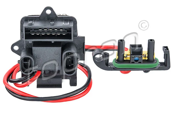 Résistance, pulseur d'air habitacle TOPRAN 208 259