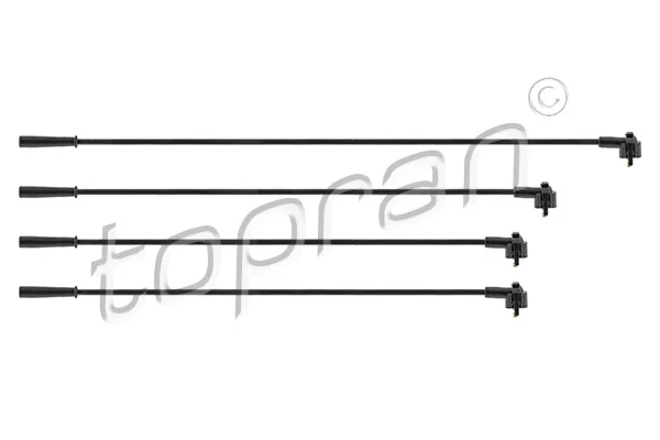 Kit de câbles d'allumage TOPRAN 300 706