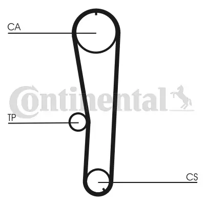 CONTINENTAL CTAM CT1072 3