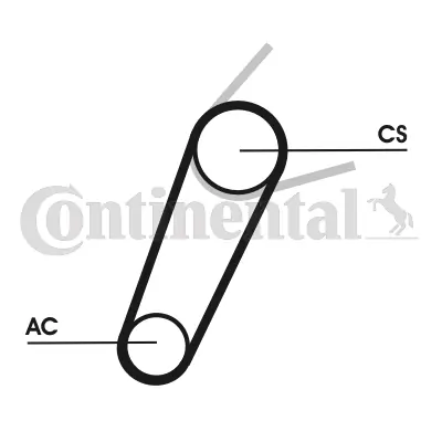 CONTINENTAL CTAM 5PK711 ELAST T1 2