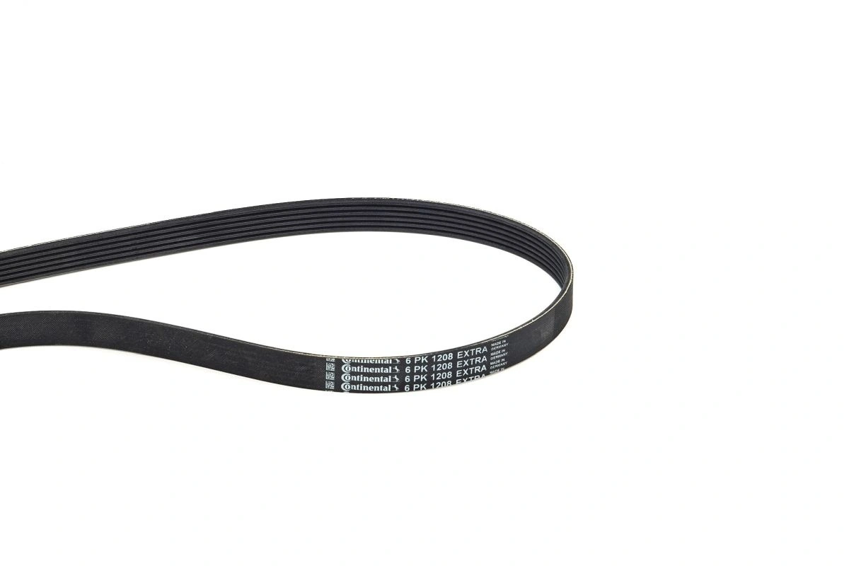 Courroie trapézoïdale à nervures CONTINENTAL CTAM 6PK1208 EXTRA