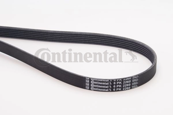 Courroie trapézoïdale à nervures CONTINENTAL CTAM 6PK2260