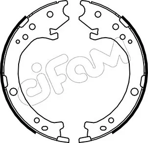 Brake Shoe Set, parking brake