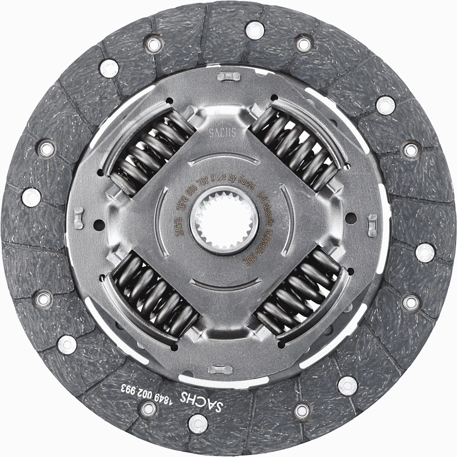 Kit d'embrayage SACHS 3000 950 057