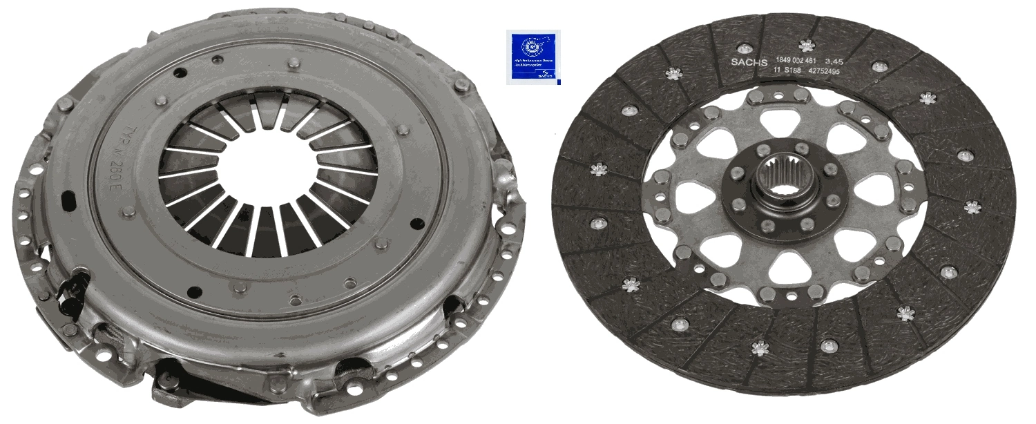 SACHS 3000 970 107 — Зчеплення HYUNDAI SANTA FE II-III, KIA SORENTO II-III 2,0-2,2 CRDi 09- (Вир-во SACHS)