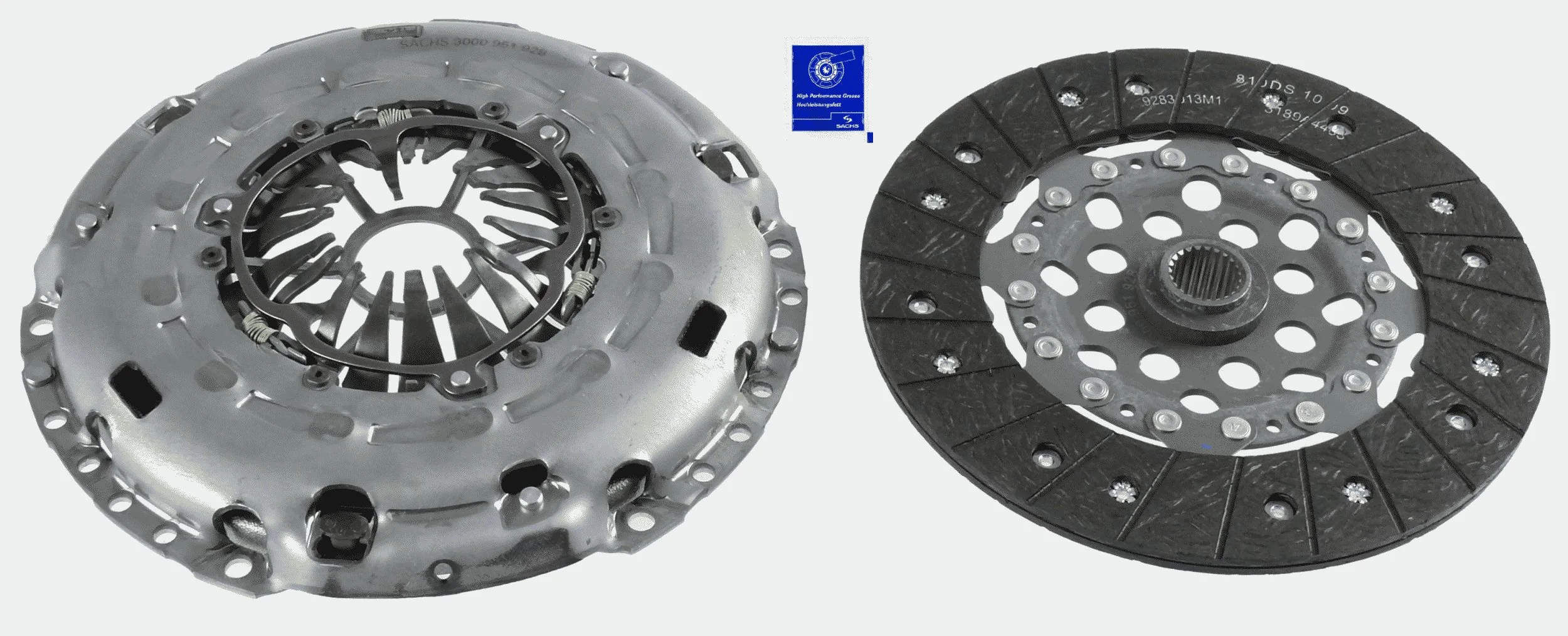 Kit d'embrayage SACHS 3000 951 928