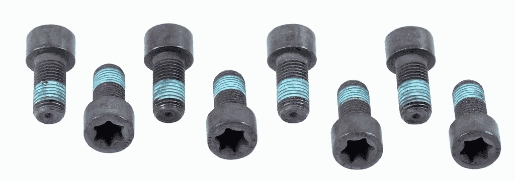 Visserie, volant moteur