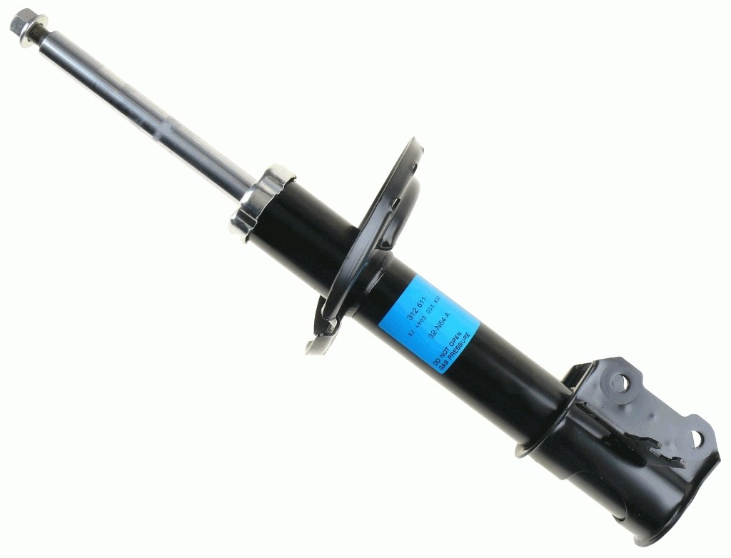 SACHS 312 611 — Амортизатор підв. OPEL передн. лів. газов. (вир-во SACHS)