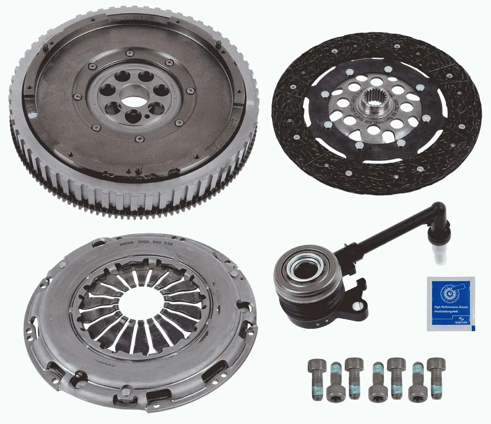 SACHS 2290 601 143 — Комплект зчеплення з маховиком