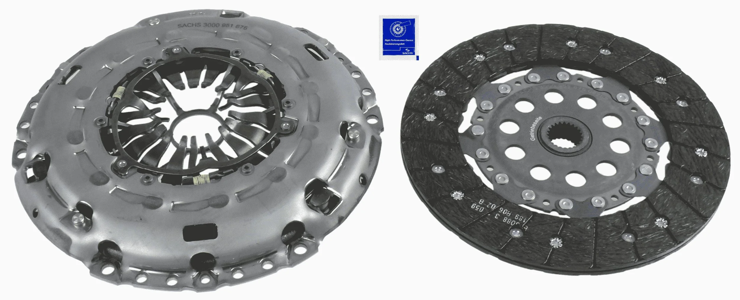 Kit d'embrayage SACHS 3000 951 875