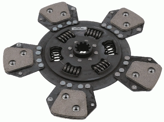 Disque d'embrayage SACHS 1878 600 550