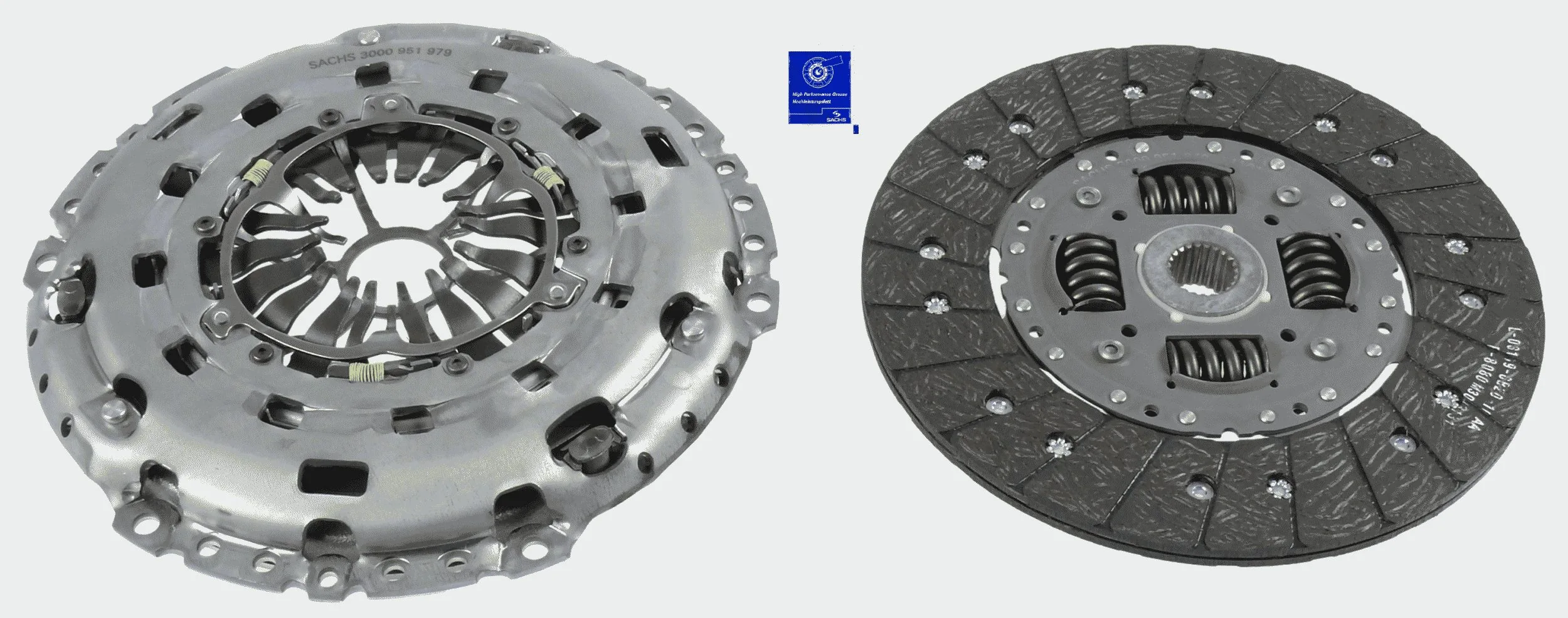 Kit d'embrayage SACHS 3000 951 979