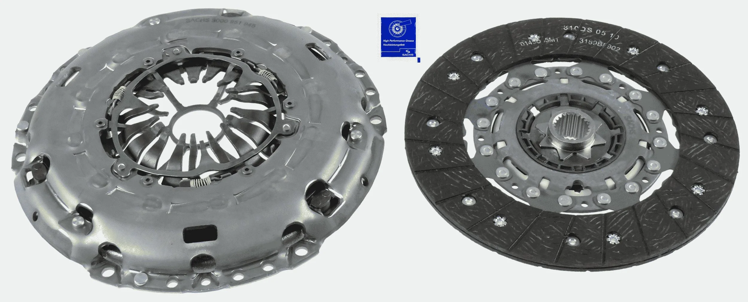 Kit d'embrayage SACHS 3000 951 945