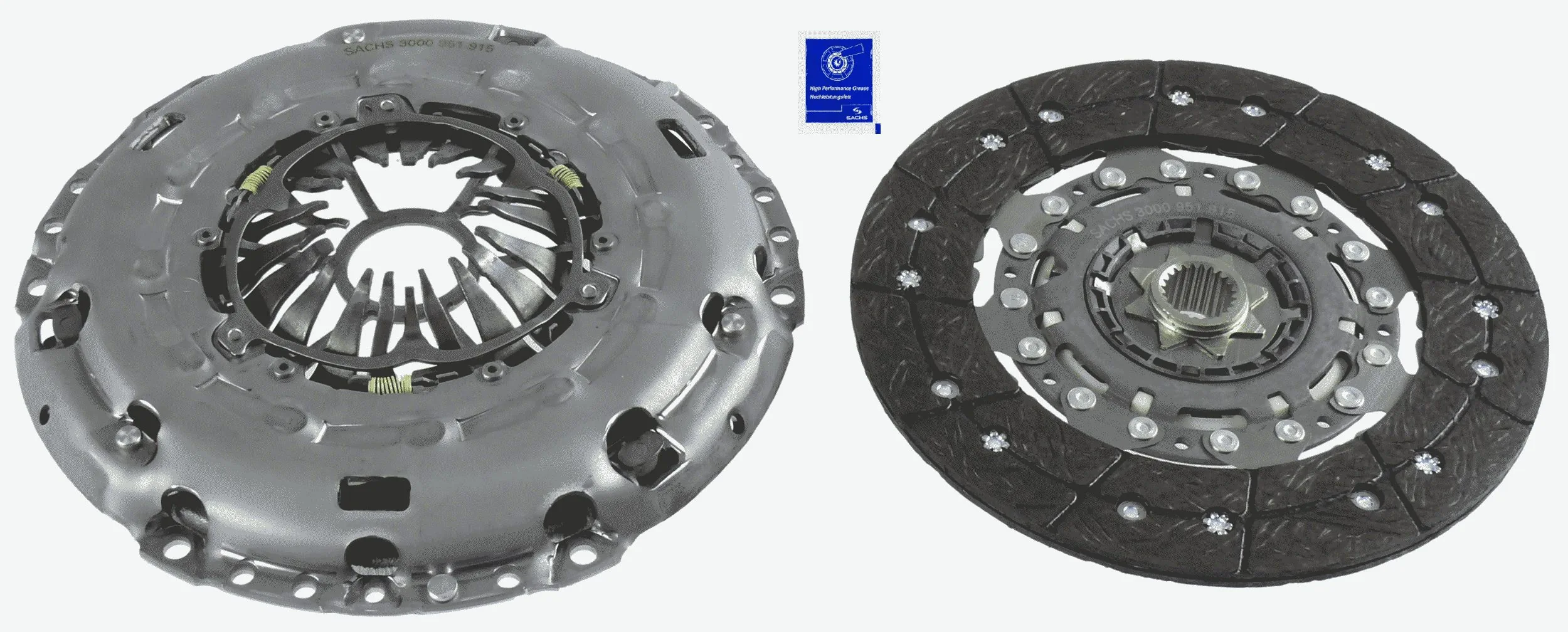 Kit d'embrayage SACHS 3000 951 915