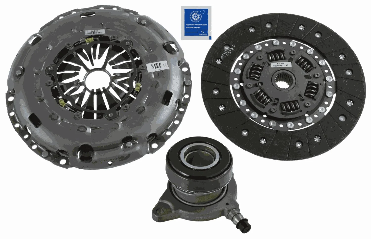 Kit d'embrayage SACHS 3000 990 182