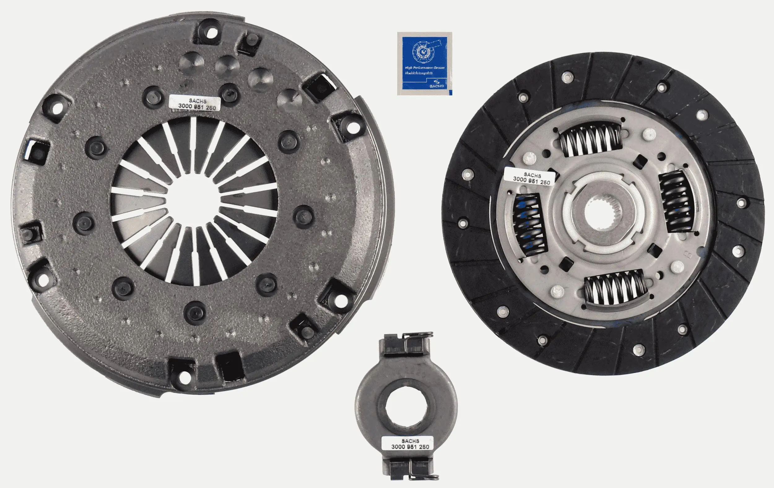 Kit d'embrayage SACHS 3000 951 250