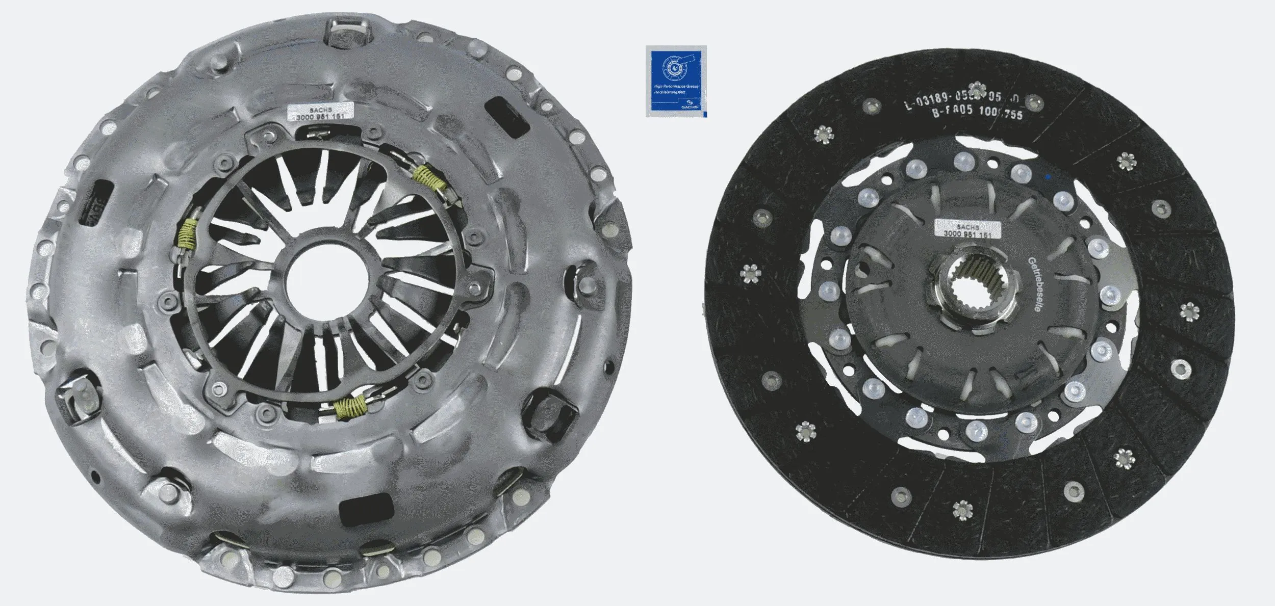 Kit d'embrayage SACHS 3000 951 151
