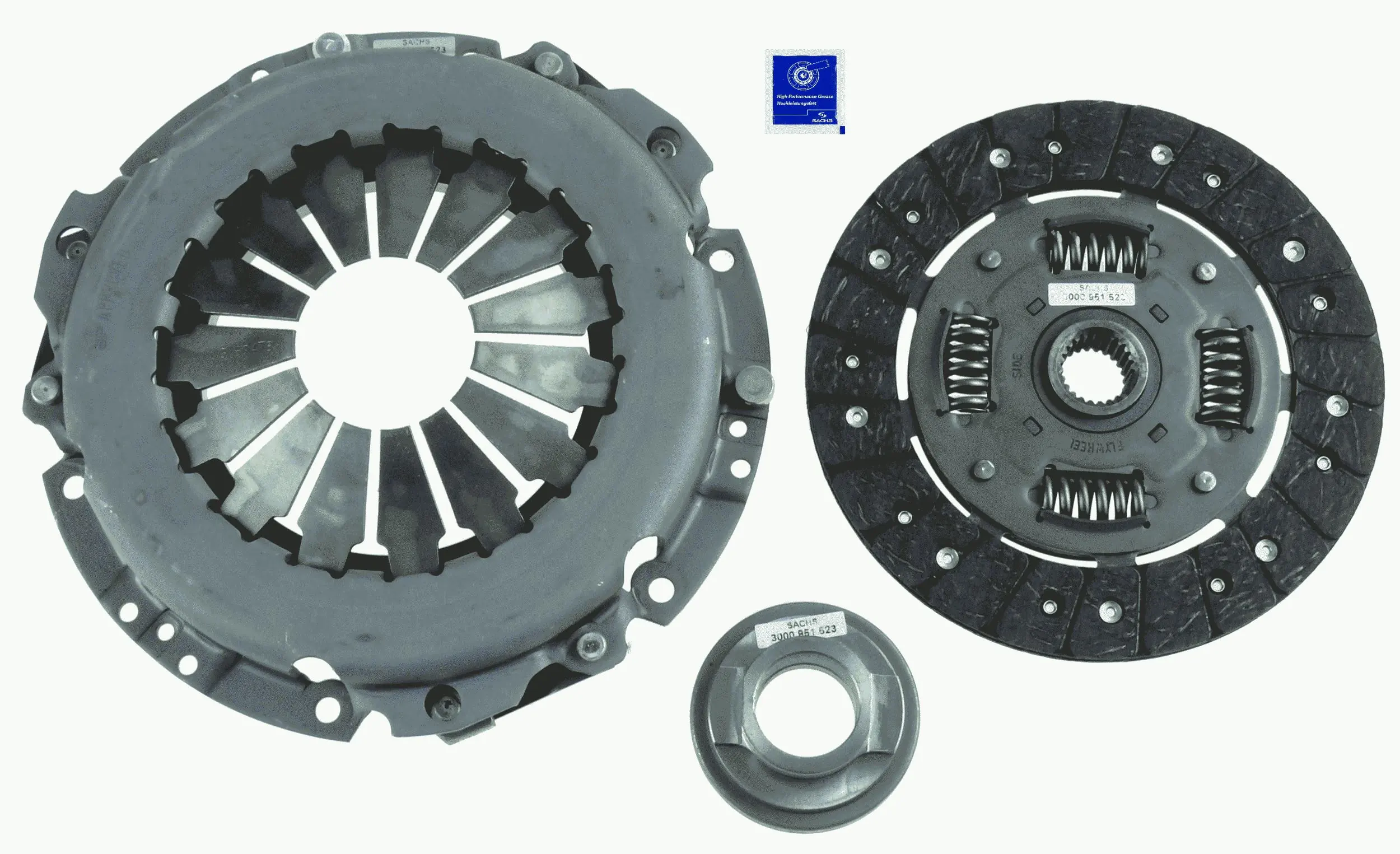 Kit d'embrayage SACHS 3000 951 523