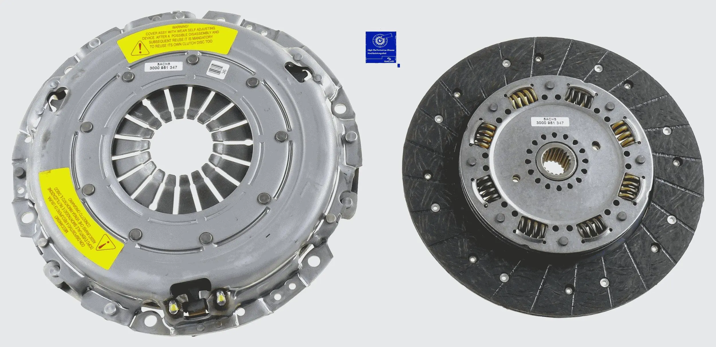 Kit d'embrayage SACHS 3000 951 347
