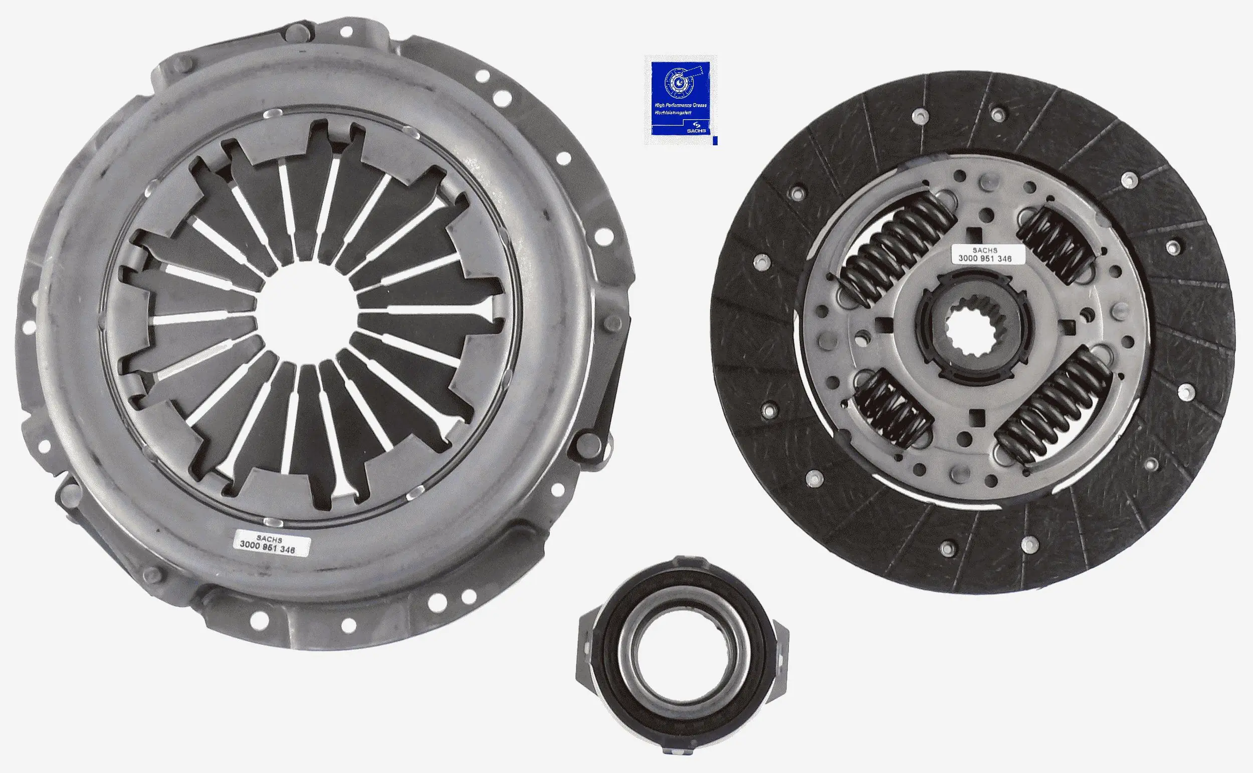 Kit d'embrayage SACHS 3000 951 346