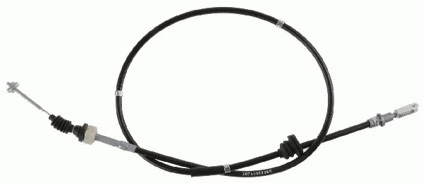 Tirette a câble, commande d'embrayage