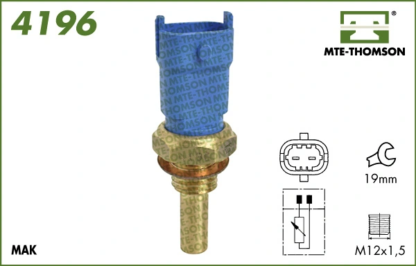 Sonde, température du liquide de refroidissement