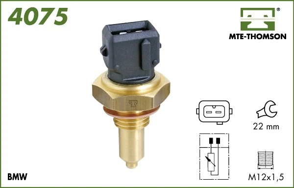 Sensor, coolant temperature