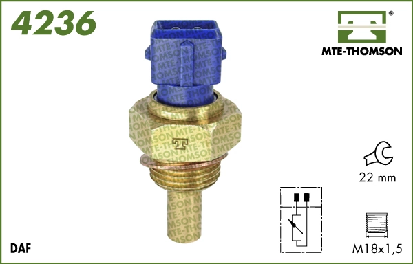 Sonde, température du liquide de refroidissement