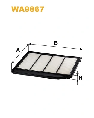 WIX FILTERS WA9867 — Фільтр повітряний