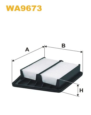 WIX FILTERS WA9673 — Фільтр повітряний