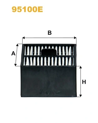 Filtre à carburant WIX FILTERS 95100E