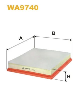 WIX FILTERS WA9740 — Фільтр повітряний