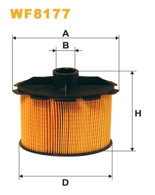 WIX FILTERS WF8177 — Фільтр паливний