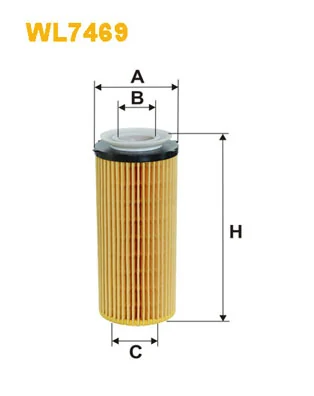 WIX FILTERS WL7469 — Фільтр масляний