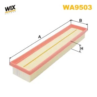 WIX FILTERS WA9503 — Фільтр повітряний