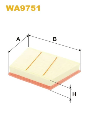 WIX FILTERS WA9751 — Фільтр повітряний