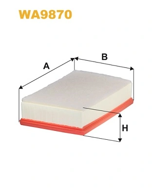 WIX FILTERS WA9870 — Фільтр повітряний