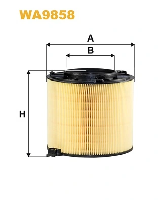 WIX FILTERS WA9858 — Фільтр повітряний