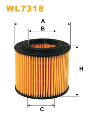 WIX FILTERS WL7318 — Фільтр масляний