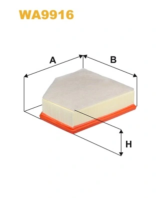 WIX FILTERS WA9916 — Фільтр повітряний