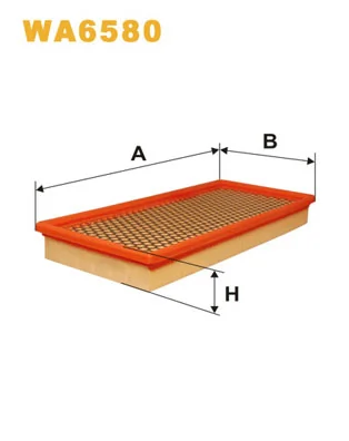 WIX FILTERS WA6580 — Фільтр повітряний