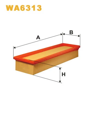 WIX FILTERS WA6313 — Фільтр повітряний