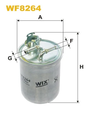 WIX FILTERS WF8264 — Паливний фільтр